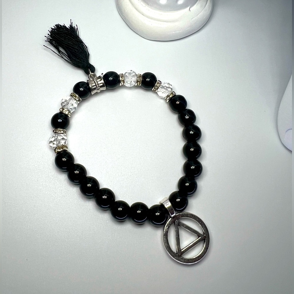 AA tassel prayer bracelet